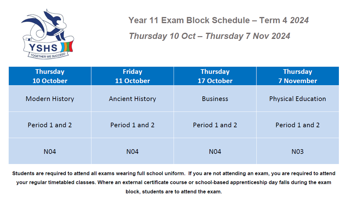 Yr 11 exams term 4.PNG